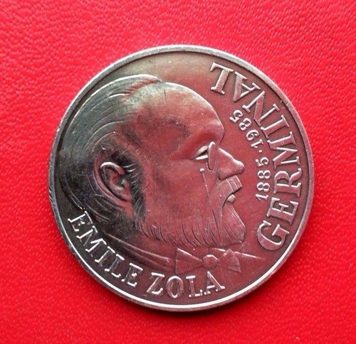 Monnaie 100f emile zola - de,