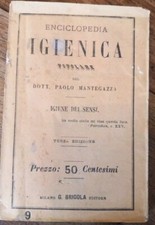 Libro. IGIENE DEI SENSI. 1874