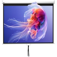 HOMCOM Telo Proiettore 100"