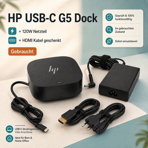 Docking station usb - hp, g5