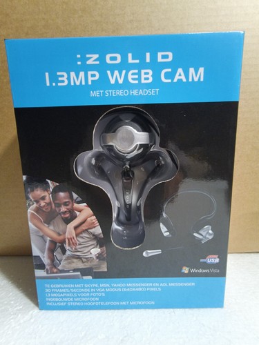 Webcam zolid 3mp - zolid, 1.3mp