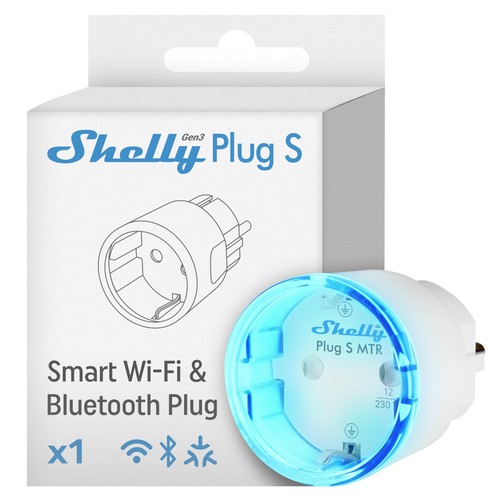 Shelly plug gen3 bianco - plug,