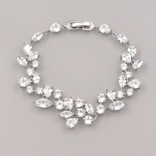 Bracciale Tennis Donna Oro
