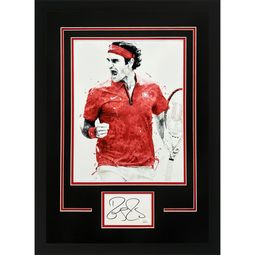 Roger federer autografato - federer,