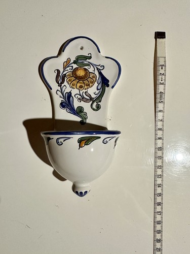 Acquasantiera ceramica - acquasantiera,