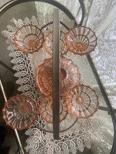 set bicchieri cristallo antico