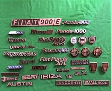 Stemmi E Loghi Auto Anni 70/90 Per Collezione O Restauro Auto.