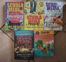 Stock 4 Libri Scuola Media + Scooby-Doo il mostro degli abissi