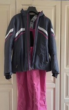 TUTA DA NEVE COMPLETO SCI BAMBINA CMP nero/rosa