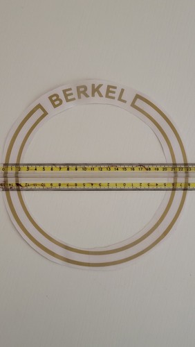 Adesivo volano berkel - adesivo,
