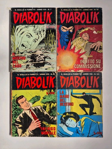 Diabolik inedito lotto anno - diabolik,