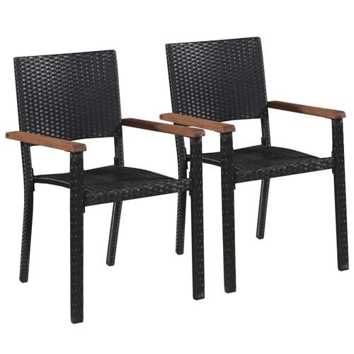 Polirattan sedie pranzo - 2x,