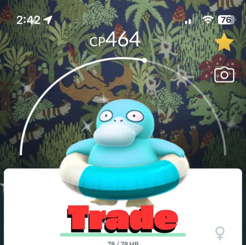 Pkmn shiny psyduck - psyduck,