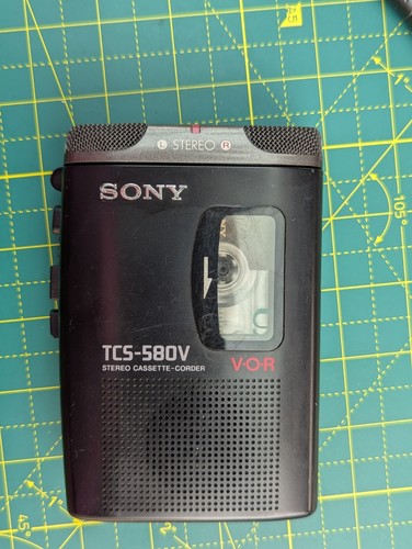 Sony stereo cassette corder - sony, cassette-corder