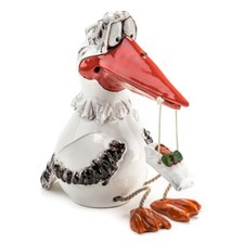 Cicogna con bambino spina da