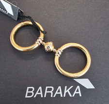 BARAKA portachiavi Uomo in oro giallo 18 kt 750 keychain PO200644