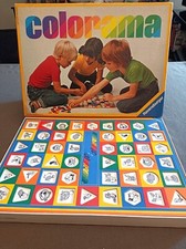 RAVENSBURGER VINTAGE Gioco Didattico – “COLORAMA”, 1-6 bambini, 3-8 anni