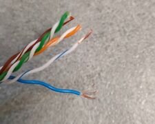 Bobina 200mt CAVO DI RETE CAT6 UTP Fili MORBIDI IN BOBINA  GRIGIO 