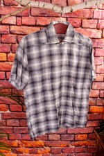 Camicia Vintage Anni 50 Blu