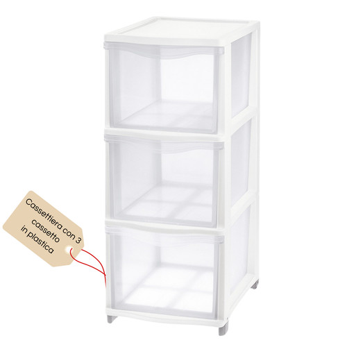 Cassettiera plastica - cassettiera,
