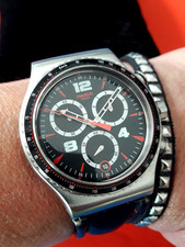 ✔✔BELLISSIMO PARI AL NUOVO CRONOGRAFO SWATCH IRONY-POUDONG-YVS404 SWISS MADE✔✔