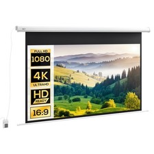 HOMCOM Telo per Proiettore 84"