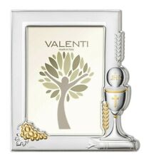 Cornice Portafoto Valenti In Pvd Argento Comunione B 2107 13x18