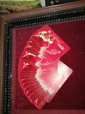 30 CARTELLE TOMBOLA  GADGET COCA COLA NATALE RARITÀ