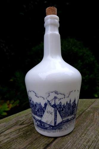 Vintage white milk glass - vintage,
