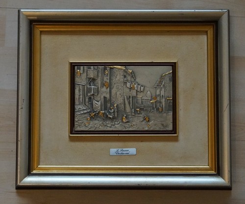 Quadro lastra bassorilievo - lastra, in