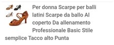 scarpe da ballo donna n39 