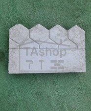 Cordoli in cemento per aiuole cm 40x25x6