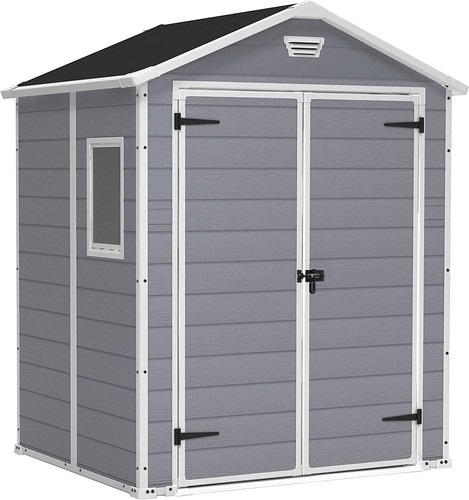 Casetta manor 6x5 grigia in - casetta,