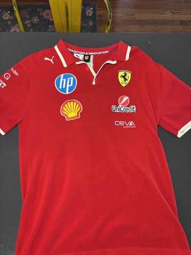 Polo rossa puma scuderia - rossa,