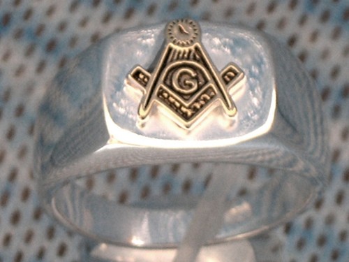 Anello uomo massonico