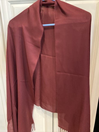 Pashmina women maroon - pashmina,