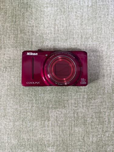 Nikon coolpix s9300 rosso - rosso, 16,0