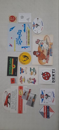 Lotto adesivi misti - lotto, d'