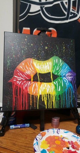 Quadro tela labbra - quadro, su