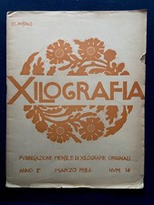Xilografia - Pubblicazione Mensile Francesco Nonni - Faenza Marzo 1925 - N.15