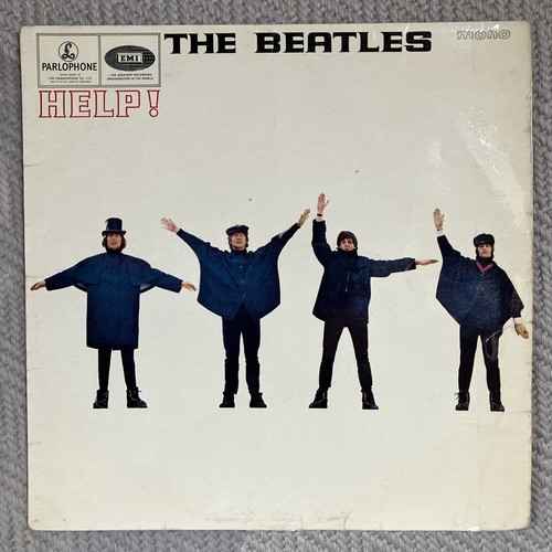 The beatles help lp first - beatles,