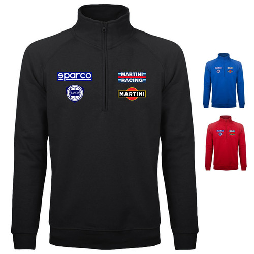 Felpa lupetto martini racing - lupetto,