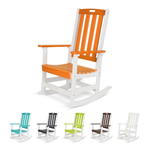 Sedia dondolo aoodor hdpe - sedia,