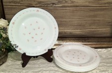 ARCOPAL FRANCE VINTAGE ANNI 70 SEI PIATTI DIAM 19 FIORI ROSA