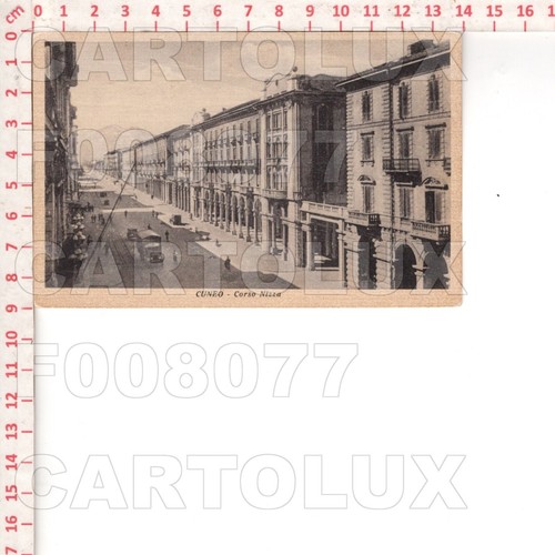 F8077 cuneo citta 1920 corso - citta,
