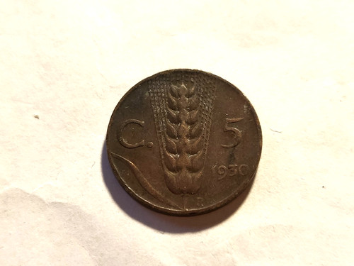 Centesimi spiga 1930 - 5,