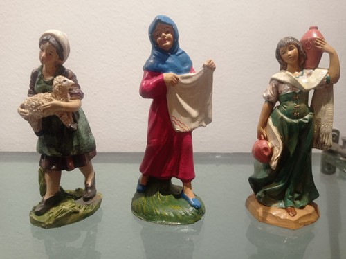 Statuine del presepe vintage - del,
