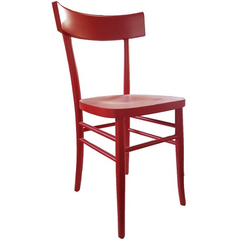 Sedia milano rossa - sedia,
