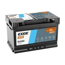 Batteria Auto Exide EFB 65Ah