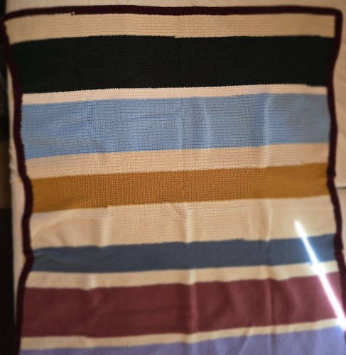 Coperta multicolore
